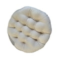 thumbnail image 3 of Cojín redondo para silla, cojín de suelo grueso para asiento de jardín, cojín colgante para silla Caqui, 3 of 9