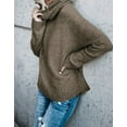 thumbnail image 6 of Sherrylily Fall Winter Women Sweaters Casual Turtleneck Long Sleeve Soft Knitted Pullover, 6 of 6