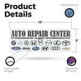 thumbnail image 2 of Auto Repair Center Foreign and Domestic Vinyl Decal 12 Inch x 5 Inch Weatherproof Heavy-Duty Adhesive Backing | All Vehicle Models, Professional Mechanics | Made in USA, 2 of 6
