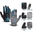 thumbnail image 3 of Guantes de ciclismo Hombres Mujeres Acolchado Pantalla táctil Guantes transpirables que absorben el sudor para, 3 of 8