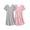Pink Tie Dye+grey Stripe, variant on 2 Pack Nightgowns for Women Sleapwear Short Sleeve Night Shirts Soft Sleep Dress Classic NightDress Group S