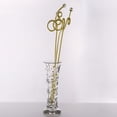 thumbnail image 2 of Transparent Plastic Flower Vase Creative Decoration Home Imitation Crystal Vase, 2 of 9