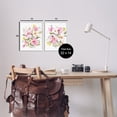 thumbnail image 4 of Stupell Industries Pink Scattered Blooms Botanical & Floral Painting White Framed Art Print Wall Art, 11 x 14, Set of 2, 4 of 10