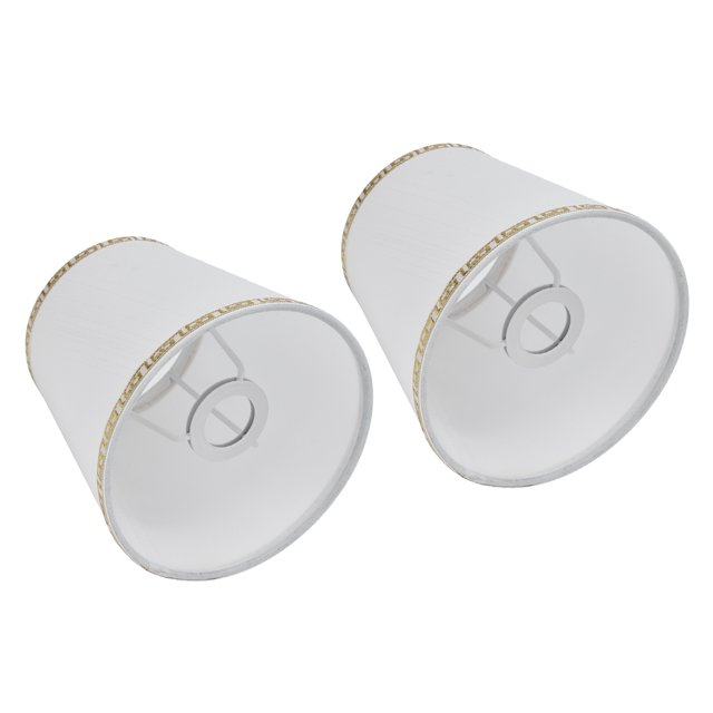 Pantalla De Tela, Transmisión De Luz Cubierta De Lámpara De Tela Blanca E14 Para Lámparas De Pie Para Estudio Para Candelabros Para Pasillos Para Hogar Para Hoteles ANGGREK AE3119