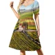 thumbnail image 3 of Vestido corto de manga Melocots para mujeres avergonzadas, vestidos africanos para mujeres, vestidos de fiesta de noche., 3 of 7
