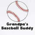 thumbnail image 2 of CafePress - Grandpas Baseball Buddy Body Suit - Baby Light Bodysuit, Size Newborn - 24 Months, 2 of 4