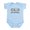 Sky Blue, variant on CafePress - Old School (Distressed) Infant Bodysuit - Baby Light Bodysuit, Size Newborn - 24 Months