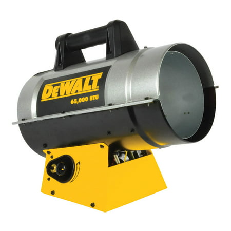 DeWalt 65,000 BTU Industrial Jobsite Portable Cordless Forced Air Propane (Best Forced Air Heater)