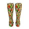 thumbnail image 6 of KLL Kittens With Maple Leaves Print Cool Socks Men's Women's Crew Socks Funny Crazy Novelty Stockings, 6 of 8