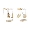 thumbnail image 1 of 2 candelabros giratorios para velas de té, centro de mesa, decoración de vacaciones para chimenea, fiesta, dormitorio, boda Estilo B Macarena Portavelas giratorio, 1 of 8