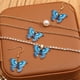thumbnail image 5 of HomeKingdee Zinc Alloy Butterfly Jewelry Set with Necklace, Earrings and Anklet for Women - Ideal for Weddings, Parties, Daily Wear and Gift Giving, 5 of 7