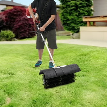 Artificial Grass Brush Gasoline Powered Broom, Lawn Sweeper  Hand Held Sweeper, 2-stroke Gasoline Engine 1.7KW 52CC