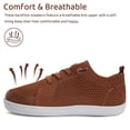 thumbnail image 2 of Zapatos WaTelves para niños pequeños, anchos y descalzos, marrones, 27, 2 of 6