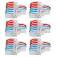 thumbnail image 4 of Fast Wire Connector, Stable Connection Tinned Copper T2 10pcs Quick Terminal, For Home Appliance Car Audio  Car Repair, 4 of 8