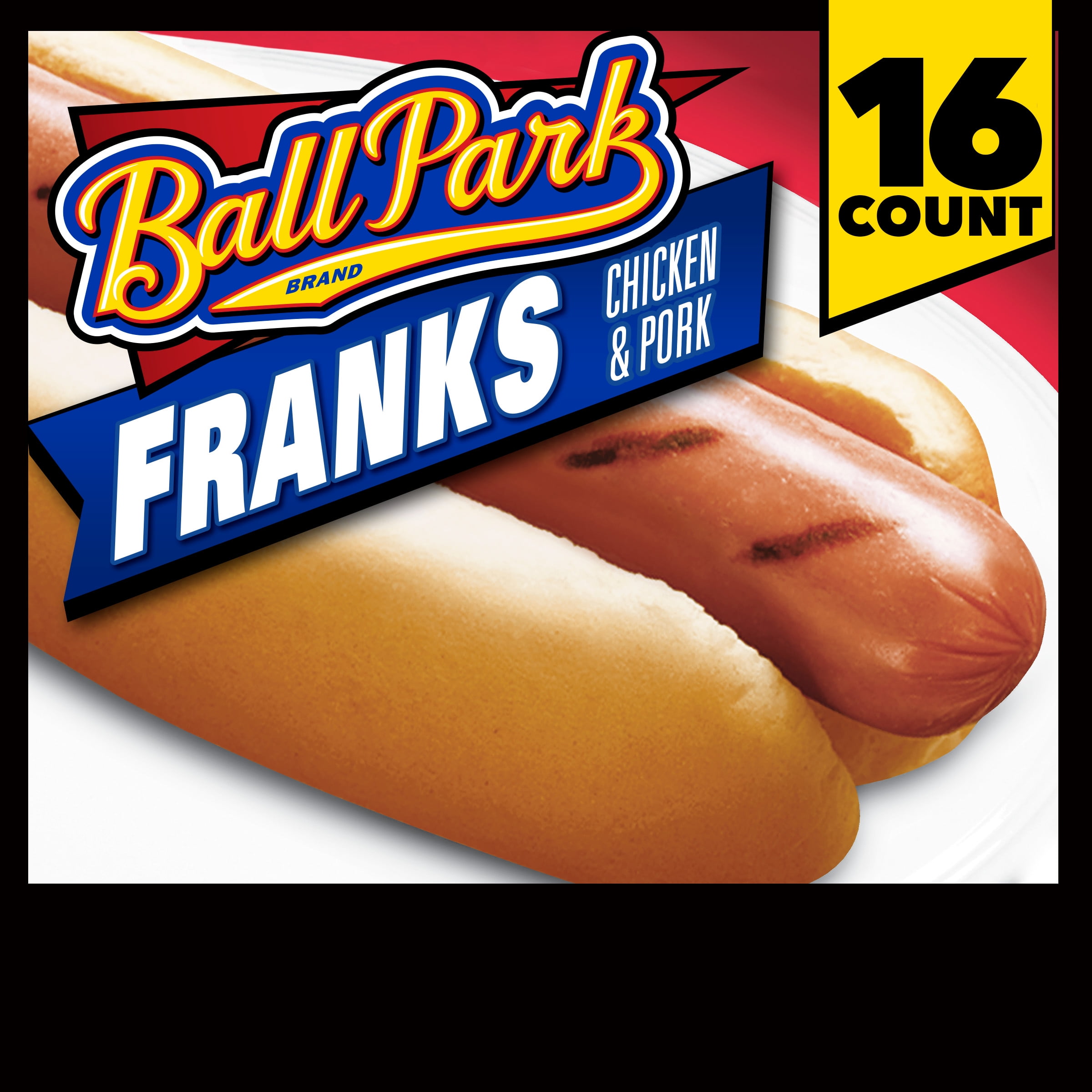 Ball Park Classic Hot Dogs, 30 oz, 16 Count