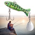 thumbnail image 4 of Cebo Pesca Artificial Metal Vib Señuelo Con Ganchos Agudos Afilados Basco Pike Carpa Marca Mar, 4 of 7