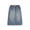 Blue, variant on LYMAYTER Teens Girls Long Maxi Denim Skirt Trendy A Line Pull Elastic Waist Drawstring Stretchy Pockets