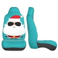 thumbnail image 5 of Haiem Cute Santa Claus Printed Car Seat Covers Set of 2, Universal Fit Car Seat Covers,Protective Seat Covers,Comfortable Car Seat Covers, Easy Installation Seat Covers, 5 of 9