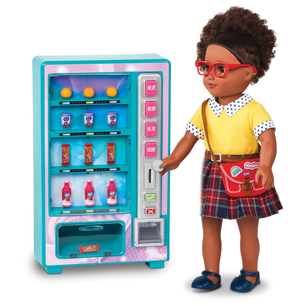 american girl doll vending machine