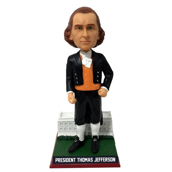Thomas Jefferson White House Base President Bobblehead Numbered to 1,800