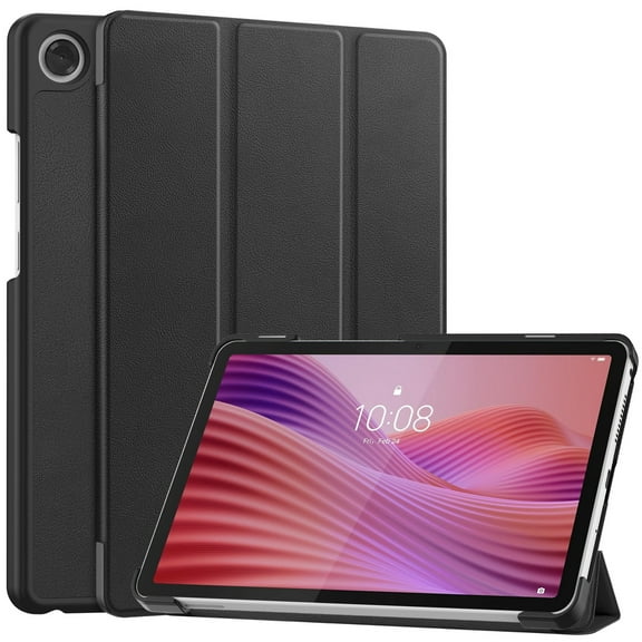 DWaybox Case for Lenovo Tab One / Tab K9 8.7 inch Released 2025 – Slim Folio Cover with Adjustable Kickstand | Shockproof Protection & Ultra-Lightweight Hard Shell -Black