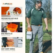 PetraTools 1 Gallon Garden Sprayer with 52-inch Long Hose for Lawn Care