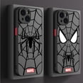 thumbnail image 4 of Funda de teléfono Marvel Spiderman para iPhone 11 12 Mini 13 14 Pro 15 Pro Max 7 8 Plus XR XS MAX carcasa dura mate, 4 of 5
