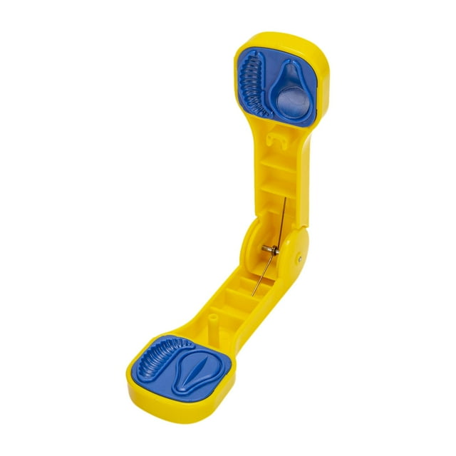 Modelo de cebo de 2 en 1, ligero, portátil, fácil de desmoldar, fácil de usar, moldeador de cebo duradero, modelo de señuelo de pesca para pesca Amarillo DYNWAVEMX Fabricante de cebos