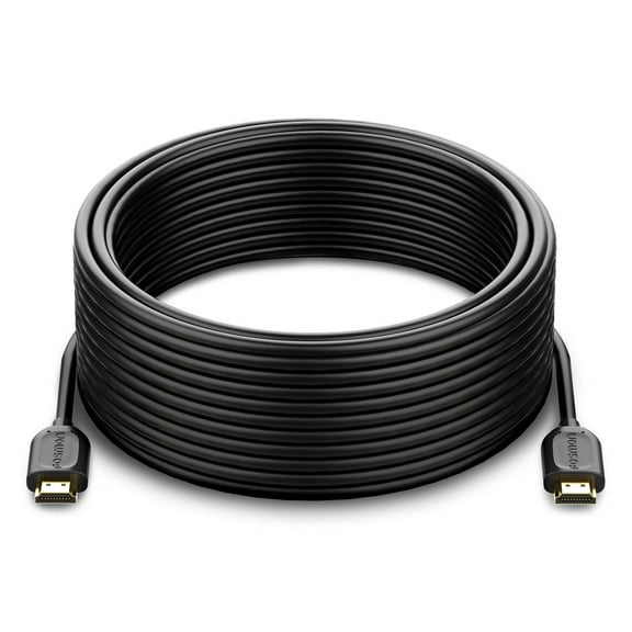 Fosmon 4K HDMI Cable 50FT Gold-Plated Ultra High Speed [10.2 Gps UHD 2160p at 30Hertz 3D HD 1080p]
