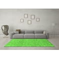 thumbnail image 3 of Ahgly Company Indoor Square Abstract Green Modern Area Rugs, 8' Square, 3 of 4