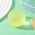 thumbnail image 4 of 4 Styles Solid Color Malt Syrup Stress Relief Balls, Soccer & Basketball Shaped Squeeze Toys for Tension Release, Soft Durable Hand Pinch Toys for Home, Office & Anxiety Relief, 1.8*2.8in, D, 4 of 8
