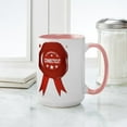 thumbnail image 4 of CafePress - A Product Of Connecticut Mugs - 15 oz Ceramic Large White Novelty Mug, 4 of 4
