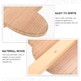 thumbnail image 2 of SHOWERORO Gardeners Khaki Wooden Plant Tag 1Set 17.7x13.8in, 2 of 6