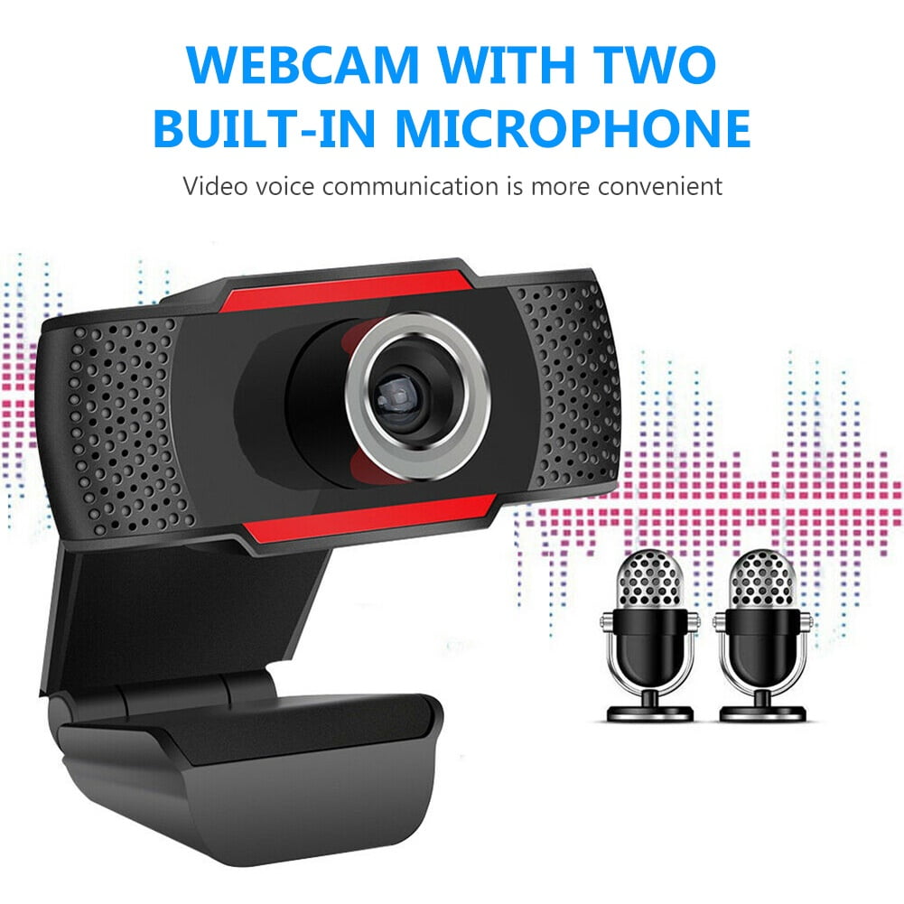 SPRING PARK 480/720/1080P USB 2.0 Webcam Video Web Camera with Microphone for PC Computer