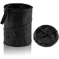 thumbnail image 1 of Cubo de basura plegable compacto para coche de color negro, 1 of 5
