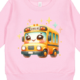 thumbnail image 3 of Inktastic Cute School Bus Toddler Sweatshirt, 3 of 4