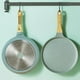 thumbnail image 3 of Bewildely Sartén sin desorden, tamaño compacto, ollas de cocina, tortilla de bistec, accesorios para el hogar, mango largo, suministros de cocina de Utensilios de cocina 24cm Bewildely HA026347-02, 3 of 6