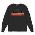 thumbnail image 5 of Cincinnati Skyline Football Long Sleeve T-shirt Bleed Orange and Black Game Day Fantasy League Champions Tailgating, 5 of 7