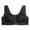 #37Black, variant on Plus Size Seamless Wireless Push Up Bra No Underwire Full Coverage Bras