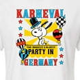 thumbnail image 3 of Peanuts - Karneval Biggest Oldest Party Germany - Juniors Cropped Cotton Blend T-Shirt, 3 of 6