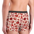 thumbnail image 4 of Bingfone Tomatoes Men's Underwear - Casual Stretch Boxer Briefs-Large, 4 of 7