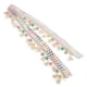 thumbnail image 5 of 2 piezas pompones cinta apliques borde pompones cinta decorativa cinta tejida por Beige Hugo Cinta de adornos con flecos de borla, 5 of 10