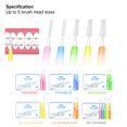 thumbnail image 4 of Tooth Gap Brush Safe Ergonomic Telescopic Health Care Interdental Brush, 4 of 10