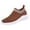 Coffee, variant on Running Shoes for Women Men Solid Color Knit Mesh Slip on Sock Sneakers Comfy Soft Sole Lightweight Casual Walking Shoes Light Gray Size 7