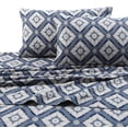 thumbnail image 1 of Juego de sábanas Tribeca Living de franela 100% algodón Cal King Size, 1 of 1