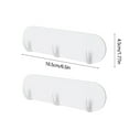 thumbnail image 2 of Anckoeil Magnetic Wall Hooks Strong Adhesive No Drilling Organizer For Your Kitchen Bathroom Refrigerator Door Multi Purpose Storage, 2 of 6