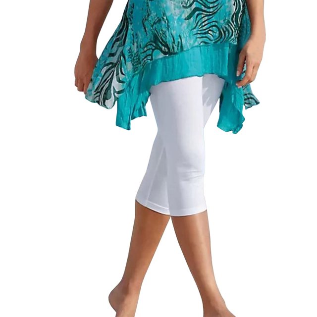 Pantalones largos para mujer Pantalones de chándal atléticos Pantalones recortados Pantalones casuales con estampado de flores activas Odeerbi ODB-2