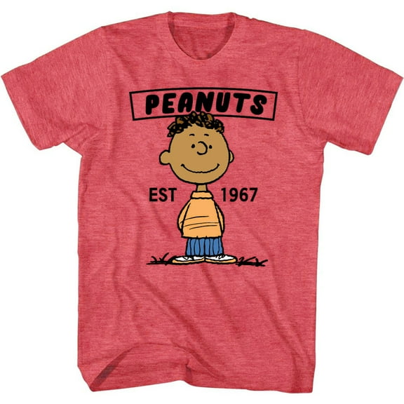 Peanuts Franklin Est 1967 T-Shirt Size: Small