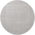 thumbnail image 1 of Ahgly Company Indoor Round Mid-Century Modern Pale Silver Gray Oriental Area Rugs, 7' Round, 1 of 6