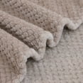 thumbnail image 3 of Fridja Soft Warm Plaid Fleece Bed Blanket Large Mesh Flannel Blankets Thick Breathable, 3 of 3
